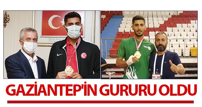 Dağdelen, Gaziantep'in gururu oldu