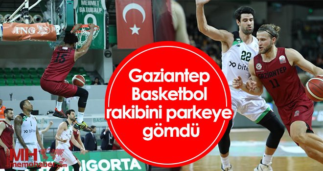Darüşşafaka: 66 - Gaziantep Basketbol: 91