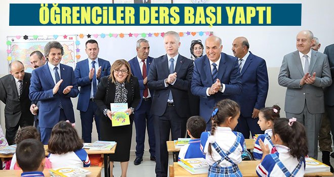 Ders zili çaldı, öğrenciler ders başı yaptı
