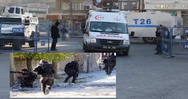 DİYARBAKIR'DA ÇATIŞMA 1 UZMAN ÇAVUŞ ŞEHİT