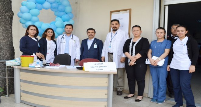 Dr. Ersin Arslan Hastanesi'nde Diyabet Günü etkinliği