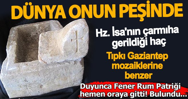 Dünya peşindeydi, taş sandık bulundu!