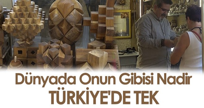 Dünyada onun gibisi nadir, Türkiye'de tek