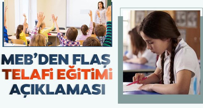 Eğitimde telafi başlıyor