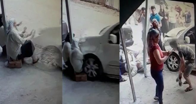 Ehliyetsiz sürücü kapıda otururken çarptığı 2 kadını öldürdü