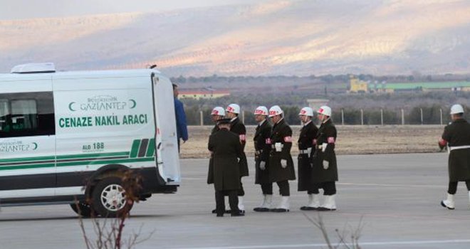 El Bab şehidi Akkuş, memleketine uğurlandı