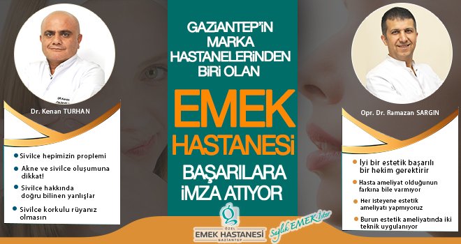 Emek Hastanesi Gaziantep'in en çok tercih edilen hastanelerinden biri!