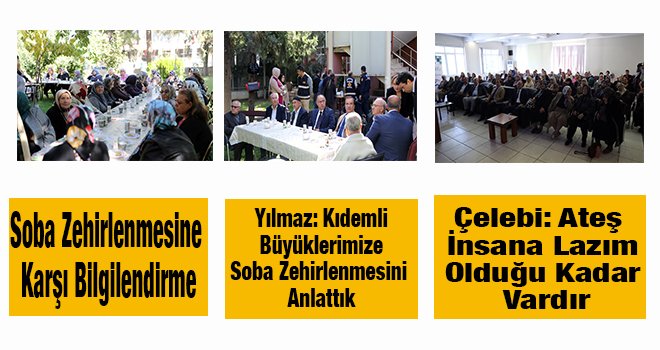 Soba zehirlenmesine karşı bilgilendirme...