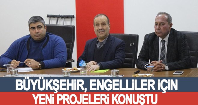 Engelliler için başlatılan çalışmalar devam ediyor