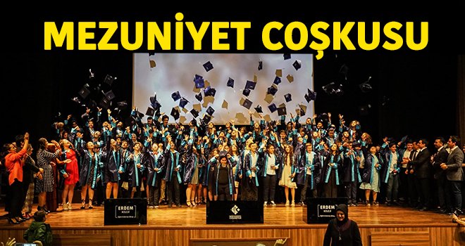 Erdem Kolejinin mezuniyet günü