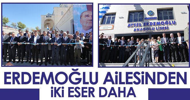 Erdemoğlu ailesinden iki eser daha