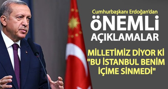 Erdoğan: İstanbul ve Ankara'yı esasen kaybetmedik