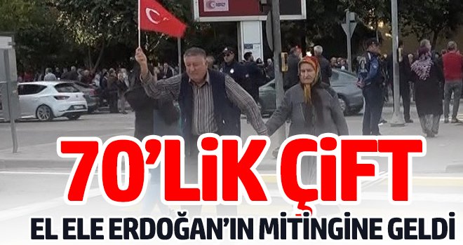 Erdoğan mitingine 60 bin kişi katıldı