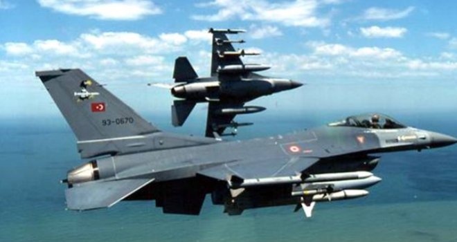 F-16 UÇAKLARIMIZ HAVA VE KARADAN TACİZ EDİLDİ