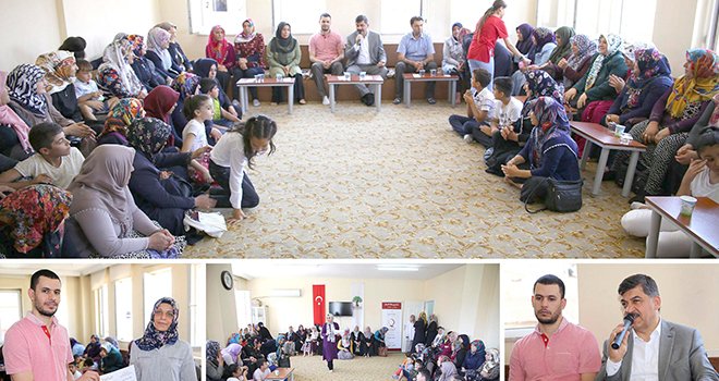 Fadıloğlu, yetimler ve aileleriyle buluştu