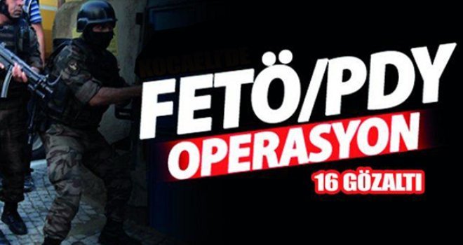 FETÖ operasyonu: Astsubay, polis memuru ve komiser...
