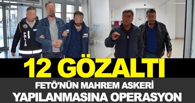 FETÖ'ün mahrem imamlarına operasyon!