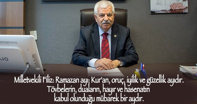 Filiz'den Ramazan ayı mesajı