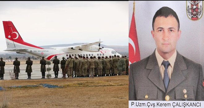 Fırat Kalkanı'nın 55'inci şehidi Ordu'ya uğurlandı