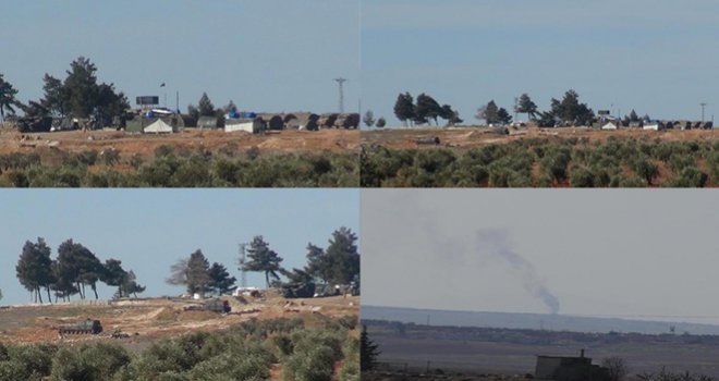 FIRTINA OBÜSLERİ PYD BÖLGESİNİ VURUYOR