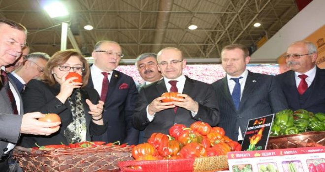 GAPFOOD ve GAPTARIM Fuarı'nı Şimşek açtı