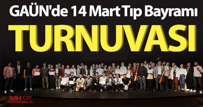GAÜN'de 14 Mart Tıp Bayramı Turnuvası