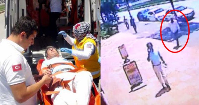 Gazeteci Murat Güreş’e saldırı anı güvenlik kamerasında