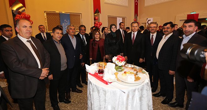 Gaziantep 25 Aralık resepsiyonunda buluştu