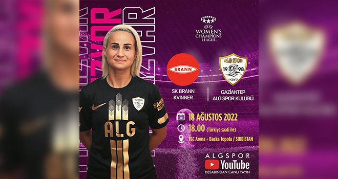 Gaziantep ALG Spor, Avrupa'da sahaya çıkıyor