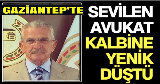 Gaziantep Barosu yasta: Mısır kalbine yenik düştü