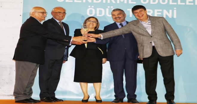 GAZİANTEP BÜYÜKŞEHİR BELEDİYESİ’NE ÖZEL ÖDÜL