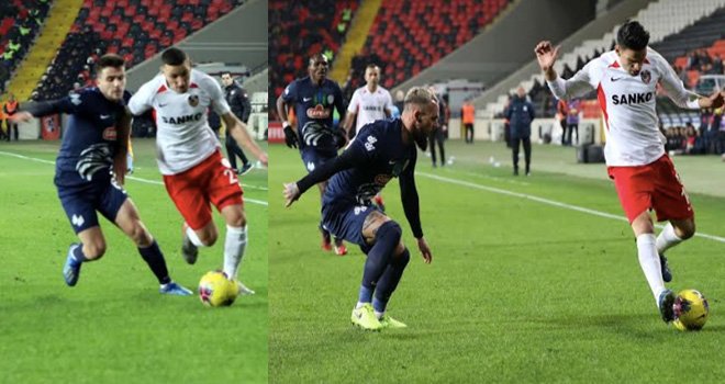 Gaziantep FK Çaykur Rizespora 2 attı 2 kaçırdı: 2-0