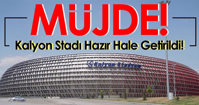 Gaziantep Futbol Kulübü’nün stadı hazır hale getirildi
