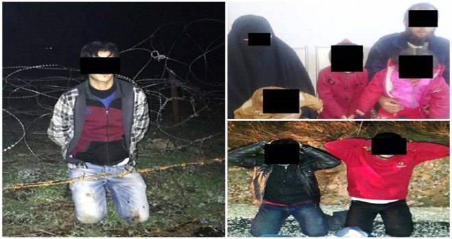 Gaziantep ve Kilis'te 5 IŞİD'li Çocuklarıyla Birlikte Yakalandı