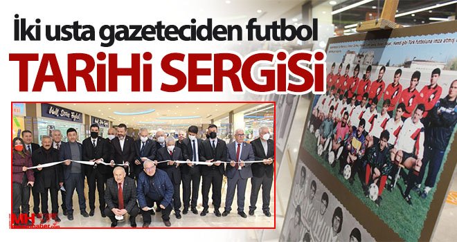 Gaziantep'in futbol tarihini anlatan sergi açıldı