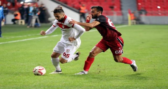 Gaziantepspor Samsun deplasmanında dağıldı 0-3