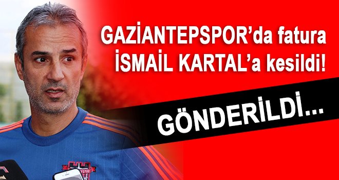 Görevine son verildi ama Kartal, 'Görevimin başındayım' dedi.