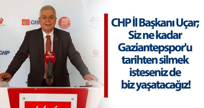 Gaziantepspor'u yaşatacağız!