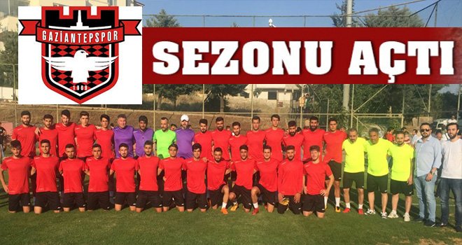 Gaziantepspor yeni sezonu sahaya inerek açtı