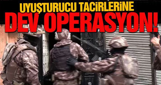 Gaziantep'te 32 adrese eş zamanlı operasyon: 18 gözaltı