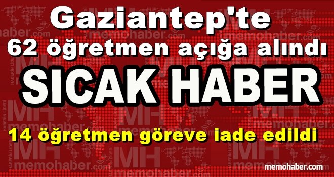 işte, açığa alınan ve göreve iade edilen öğretmenlerin listesi