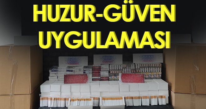 Gaziantep'te bir haftada 863 huzur-güven uygulaması yapıldı