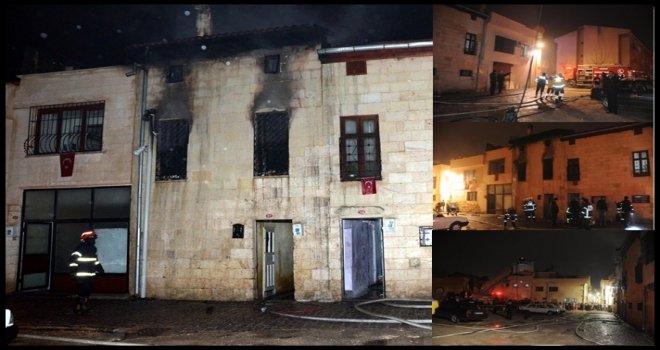 GAZİANTEP'TE YANGIN FACİASI: 1 ÖLÜ