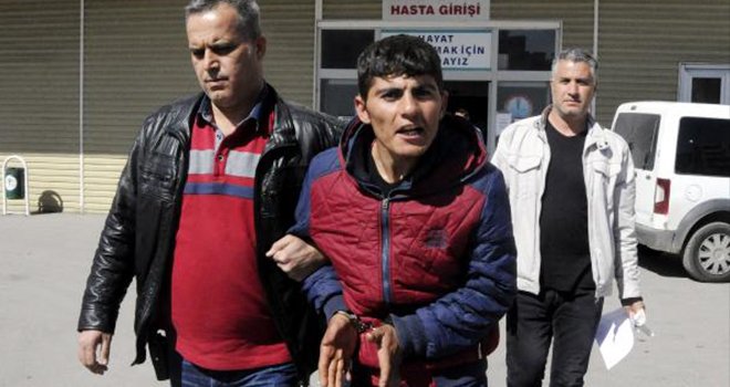Gaziantep'te cinayet şüphelisi adliyede...