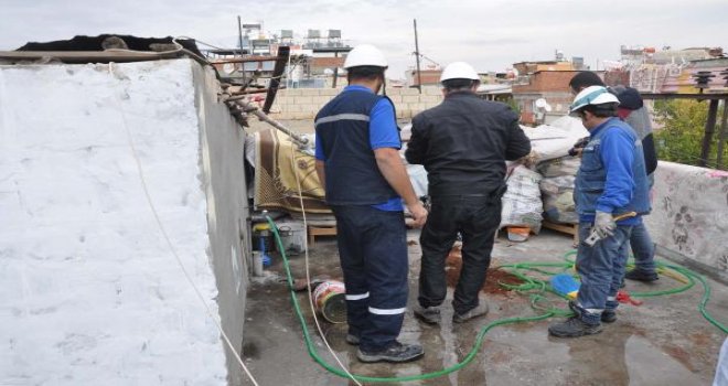 Gaziantep'te gider temizlerken canından oluyordu