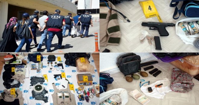 Gaziantep'te IŞİD'li canlı bomba eylem hazırlığında yakalandı