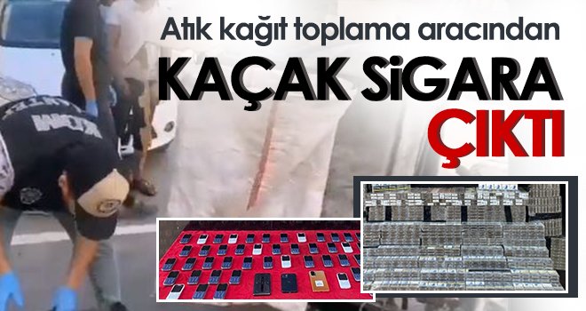 Gaziantep'te kaçak sigara ve cep telefonu operasyonu: 3 gözaltı
