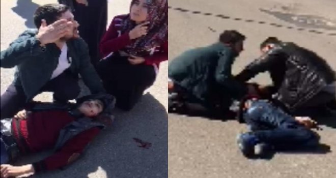 Gaziantep'te karşıya geçmek isteyen Suriyeli feci şekilde can verdi