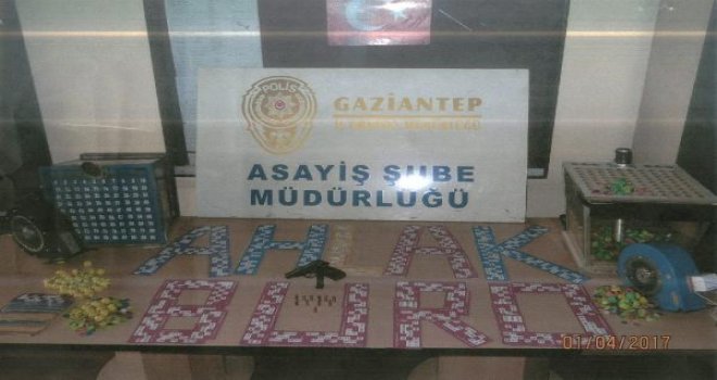 Gaziantep’te kumarhaneye gece operasyonu: 8 gözaltı