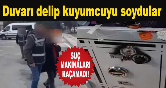 Gaziantep'te kuyumcu soygunu: 2 gözaltı